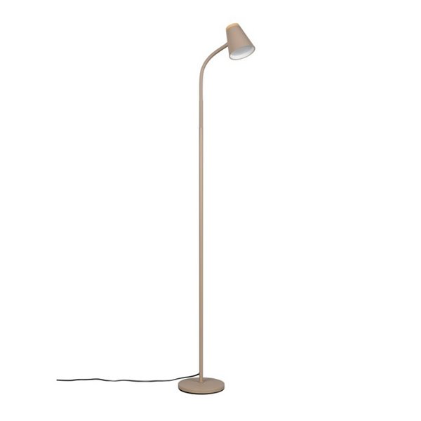 Lámpara de pie LED brazo regulable PONGO con interruptor integrado 4,5W 1x 500lm 3000K IP20 Beige