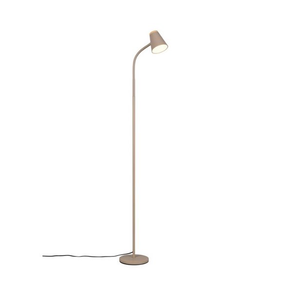 Lámpara de pie LED brazo regulable PONGO con interruptor integrado 4,5W 1x 500lm 3000K IP20 Beige