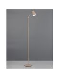 Lámpara de pie LED brazo regulable PONGO con interruptor integrado 4,5W 1x 500lm 3000K IP20 Beige