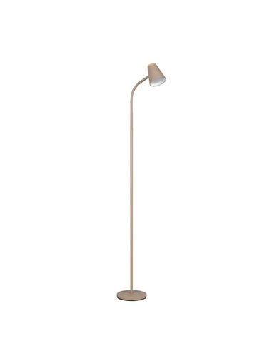 Lámpara de pie LED brazo regulable PONGO con interruptor integrado 4,5W 1x 500lm 3000K IP20 Beige