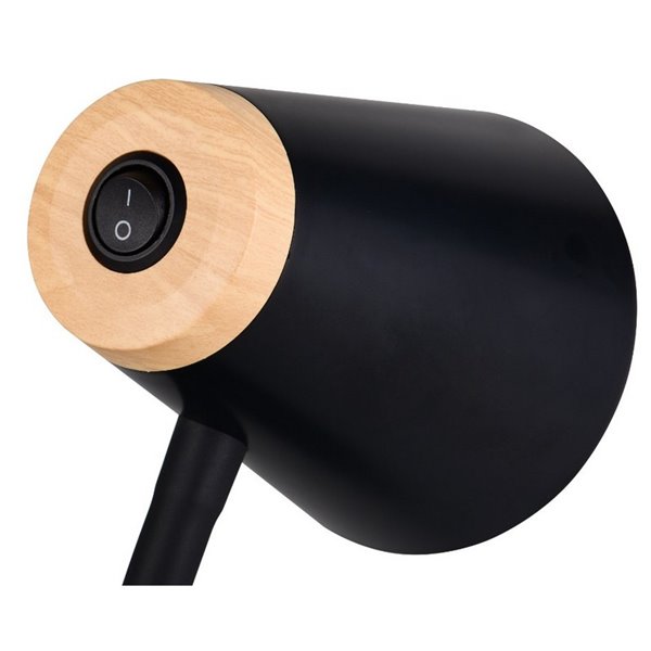 Lámpara LED de sobremesa tipo flexo PONGO brazo flexible interruptor integrado incl. 1x4,5W 500lm 3000K IP20 Negro