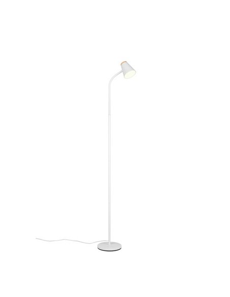Lámpara de pie LED con brazo flexible PONGO interruptor integrado 4,5W 1x 500lm 3000K IP20