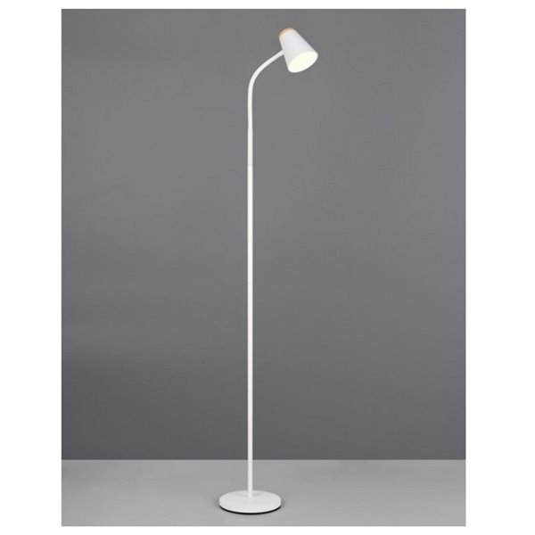 Lámpara de pie LED con brazo flexible PONGO interruptor integrado 4,5W 1x 500lm 3000K IP20