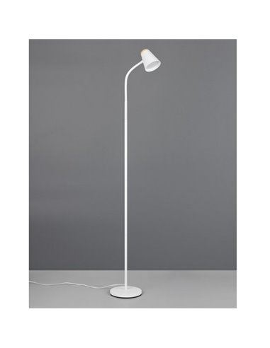 Lámpara de pie LED con brazo flexible PONGO interruptor integrado 4,5W 1x 500lm 3000K IP20