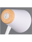 Lámpara de pie LED con brazo flexible PONGO interruptor integrado 4,5W 1x 500lm 3000K IP20