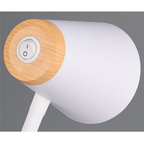 Lámpara de pie LED con brazo flexible PONGO interruptor integrado 4,5W 1x 500lm 3000K IP20