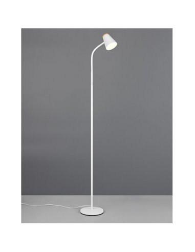 Lampadaire LED PONGO avec bras flexible et interrupteur intégré, 4,5 W, 1 x 500 lm, 3 000 K, IP20