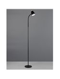 Lámpara de pie LED con brazo flexible PONGO interruptor integrado 4,5W 1x 500lm 3000K IP20 Negro