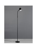 Lámpara de pie LED con brazo flexible PONGO interruptor integrado 4,5W 1x 500lm 3000K IP20 Negro