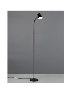 Lámpara de pie LED con brazo flexible PONGO interruptor integrado 4,5W 1x 500lm 3000K IP20 Negro 2
