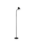 Lámpara de pie LED con brazo flexible PONGO interruptor integrado 4,5W 1x 500lm 3000K IP20 Negro