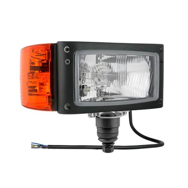 Faro delantero soporte inferior con intermitente WESEM REPR1.24258 | LeonLeds