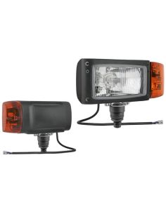 Faro delantero soporte inferior con intermitente WESEM REPR1.24258 | LeonLeds 2