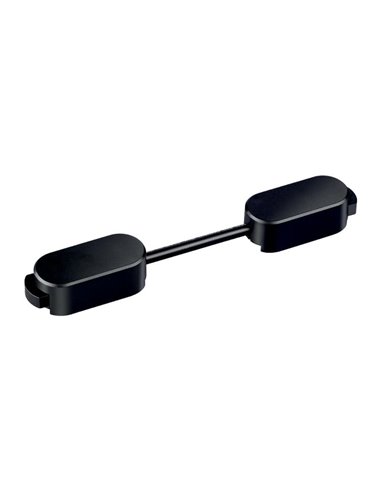 Conector alimentación bidireccional para luminaria LIMBO, negro