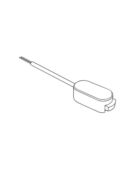 Conector alimentación unidireccional para luminaria LIMBO, negro