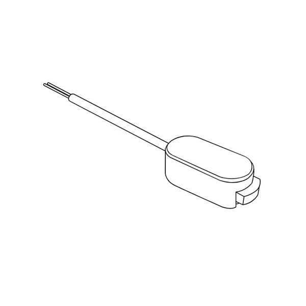 Conector alimentación unidireccional para luminaria LIMBO, negro