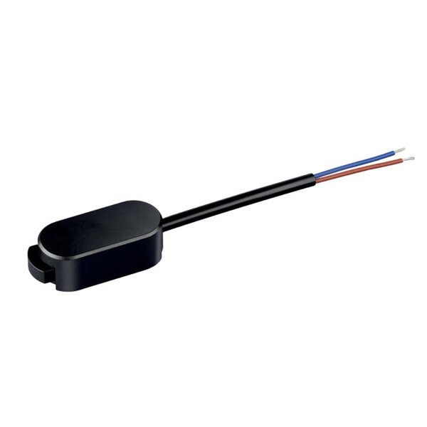 Conector alimentación unidireccional para luminaria LIMBO, negro