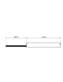 Driver 100W para luminarias LIMBO 24V, negro
