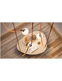 Conector en L para carril de empotrar LIMBO, negro