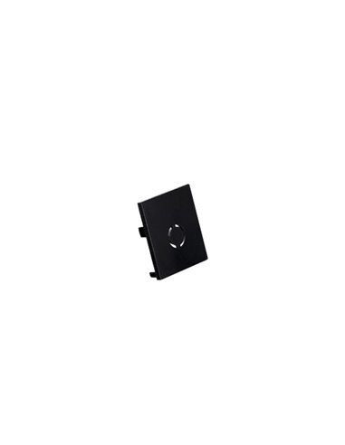 Juego tapas carril de empotrar para carriles LIMBO, negro