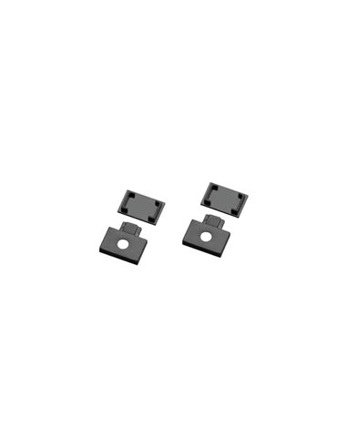 Juego tapas carril superficie LIMBO, negro