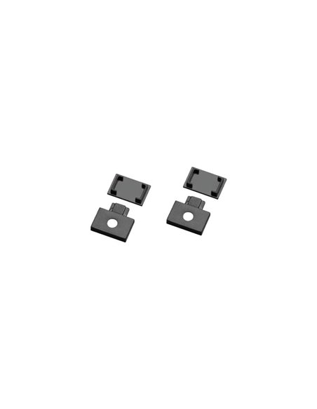 Juego tapas carril superficie LIMBO, negro
