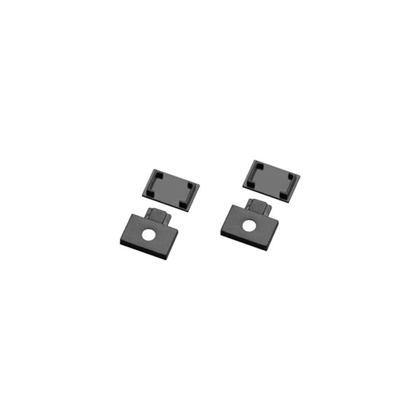 Juego tapas carril superficie LIMBO, negro