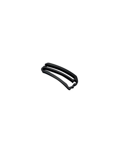 Trabilla de sujección para cinta textil LIMBO, negro