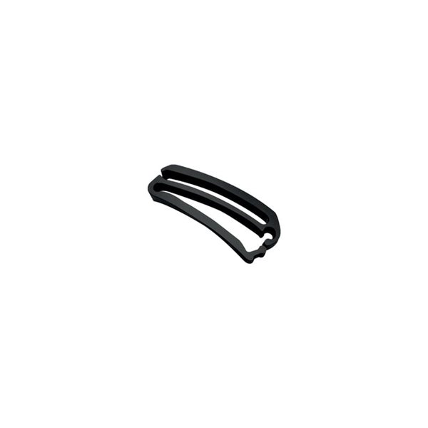 Trabilla de sujección para cinta textil LIMBO, negro