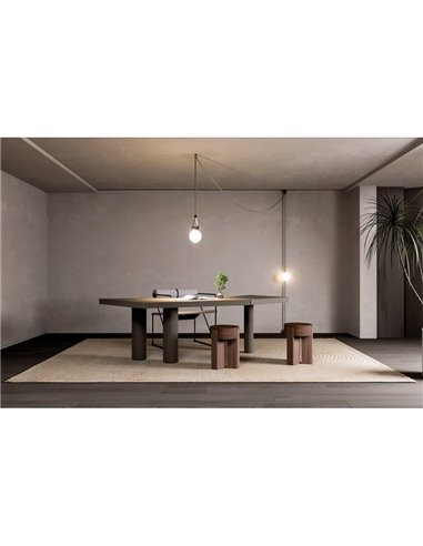 Boucle de fixation pour sangle textile LIMBO, noire