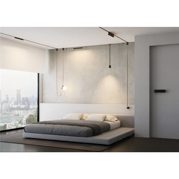 Boucle de fixation pour sangle textile LIMBO, noire