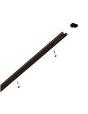 Carril ultrafino de superficie 2 metros para carriles LIMBO, negro