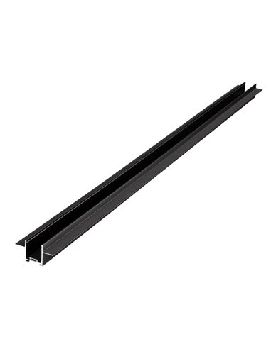 Carril empotrar 2 metros LIMBO, negro