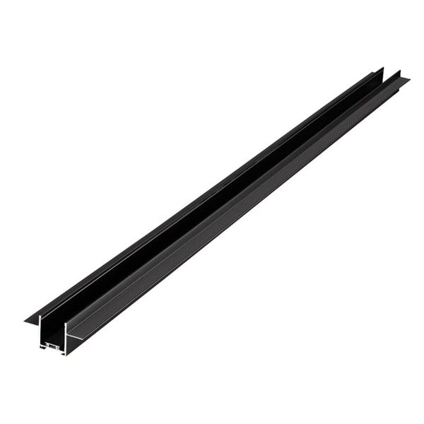 Carril empotrar 2 metros LIMBO, negro