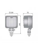 Faro Led Luz azul Especial Sulfatadora/ advertencia / naútica de Wesem con la mejor calidad | LeonLeds Iluminación