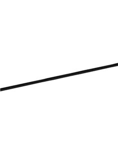 Cinta textil 24V negra con corte a medida para carril, LIMBO