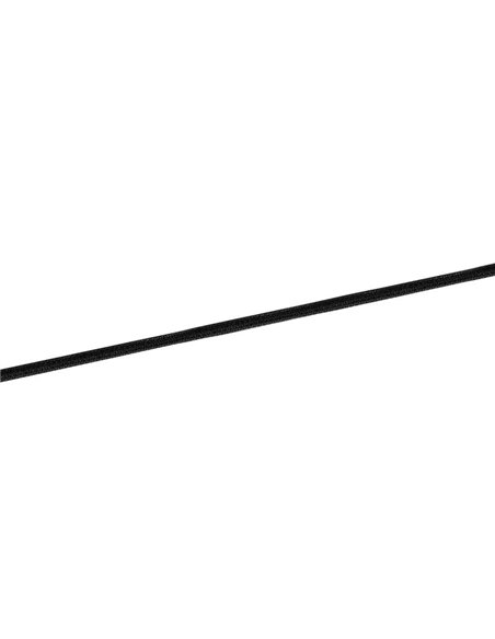 Cinta textil 24V negra con corte a medida para carril, LIMBO