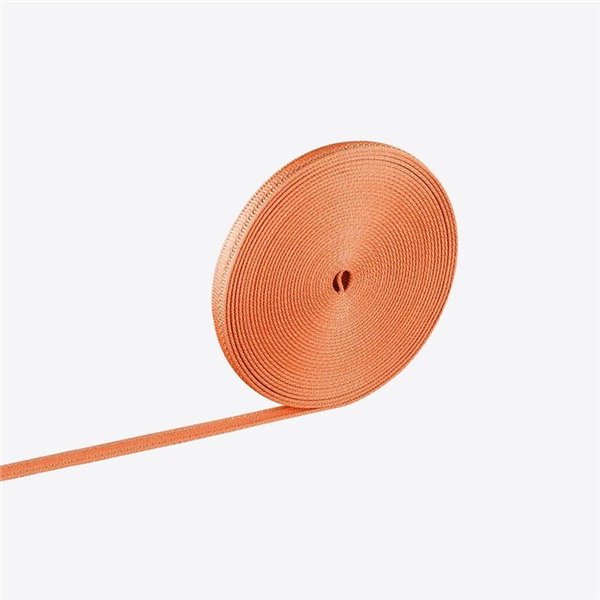 Rollo 10m. Cinta Textil 24V Naranja para carril LIMBO