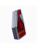 Piloto Trasero LED rectangular con triángulo y conector 5 Pin Bajonet FT-277 12V con Can-Bus Fristom | LeonLeds