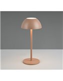 Lampe de table LED rechargeable RICARDO avec éclairage direct et indirect, 1,7 W, 240 lm, 3 000 K, IP54