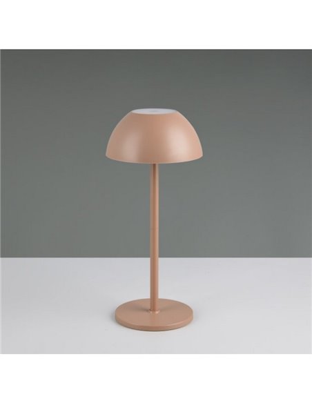 RICARDO Luminária de mesa LED recarregável com luz para cima e para baixo, 1,7 W, 240 lm, 3000 K, IP54