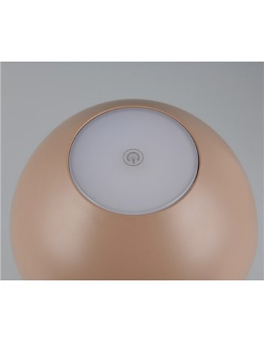 Lámpara de sobremesa LED batería recargable RICARDO luz arriba y abajo 1,7W 240lm, 3000K IP54