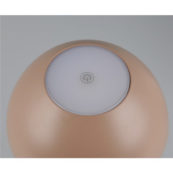 Lampe de table LED rechargeable RICARDO avec éclairage direct et indirect, 1,7 W, 240 lm, 3 000 K, IP54