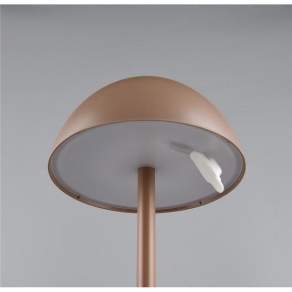 Lampe de table LED rechargeable RICARDO avec éclairage direct et indirect, 1,7 W, 240 lm, 3 000 K, IP54