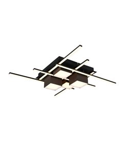 Plafón de techo cuadrado LED con función memoria ROGER regulable 35W 4050lm 2700 - 6500K IP20 