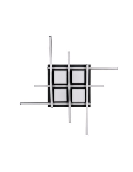 Plafón de techo cuadrado LED con función memoria ROGER regulable 35W 4050lm 2700 - 6500K IP20 