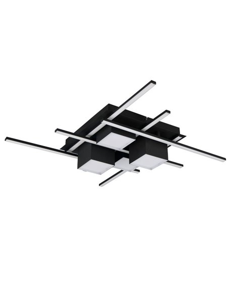 Plafón de techo cuadrado LED con función memoria ROGER regulable 35W 4050lm 2700 - 6500K IP20 