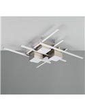 Plafón de techo LED regulable con mando a distancia ROGER función memoria 35W 4050lm 2700 - 6500K IP20 