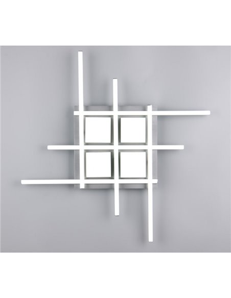 Luminária de teto LED regulável ROGER com controle remoto, função de memória, 35 W, 4050 lm, 2700-6500 K, IP20