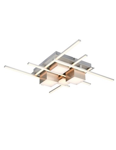 Plafón de techo LED regulable con mando a distancia ROGER función memoria 35W 4050lm 2700 - 6500K IP20 